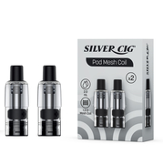 Imatge de COILS SILVER CIG PODS E-TUBE MESH